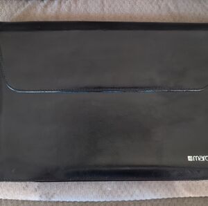 Leather Protective Sleeve 13" Microsoft Surface Pro3, Pro4 Laptop Tablet Black